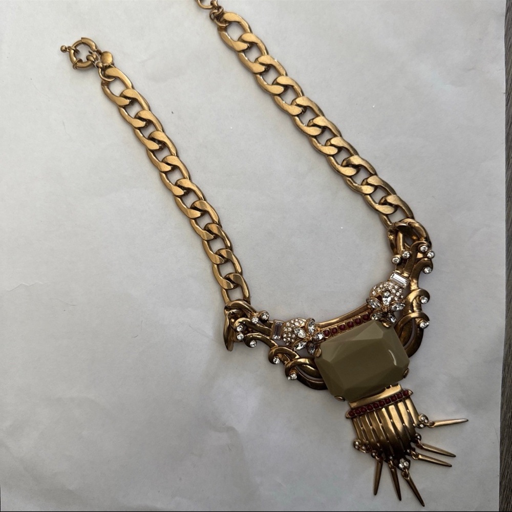 J Crew Gold Necklace
